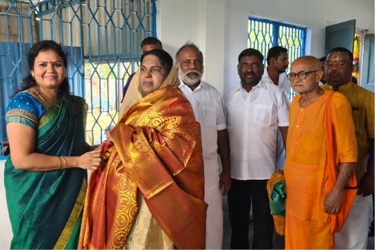 Shifting of Manolaya,Rameswaram 